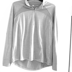 Grey pull over sweater